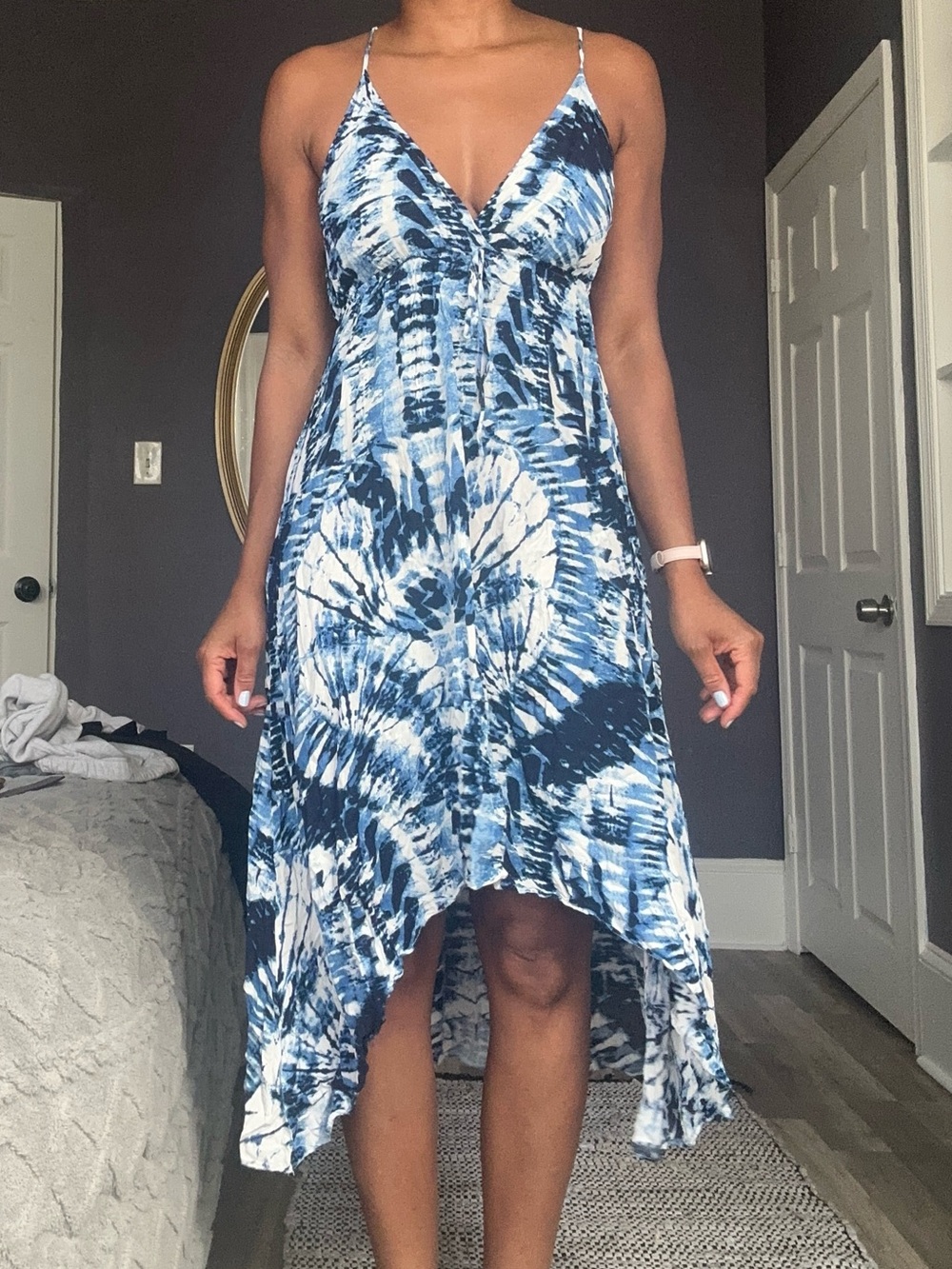 Paradise High-Low Maxi Dress, size M